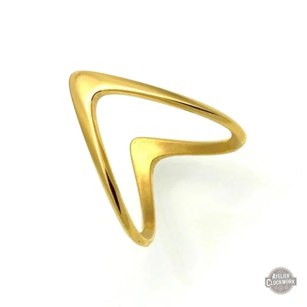 bague-v-steampunk-1 Bague en Forme V - Style Steampunk Femme