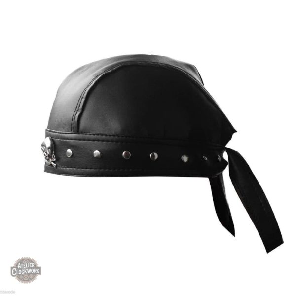Chapeau Steampunk élégant avec accessoire bandana