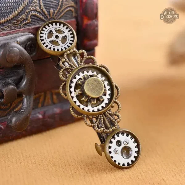 Accessoire cheveux steampunk alliant style et créativité