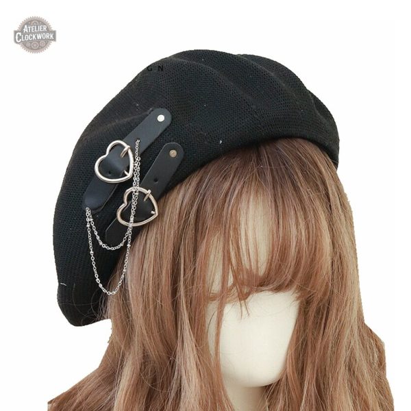 beret-punk-femme-1 Béret Steampunk Siouxsie
