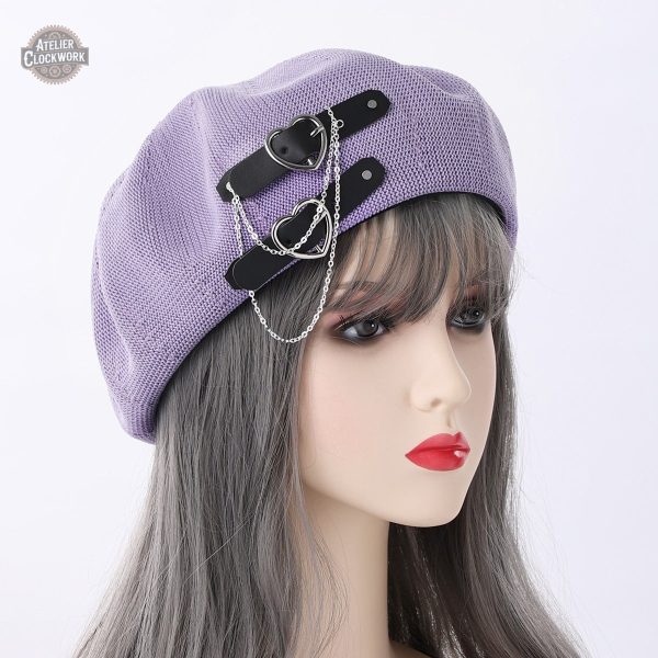 Béret Siouxsie, parfait pour un look alternatif