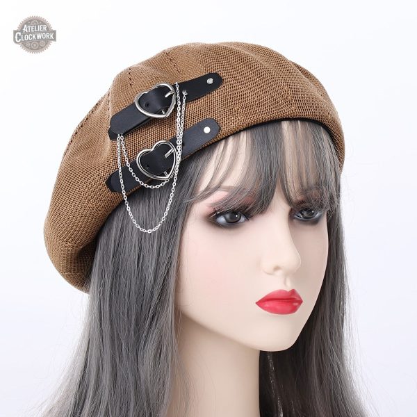 Béret tendance pour un look steampunk chic