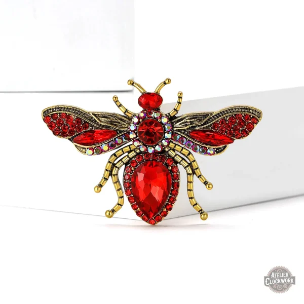 Accessoire élégant insecte pour femmes