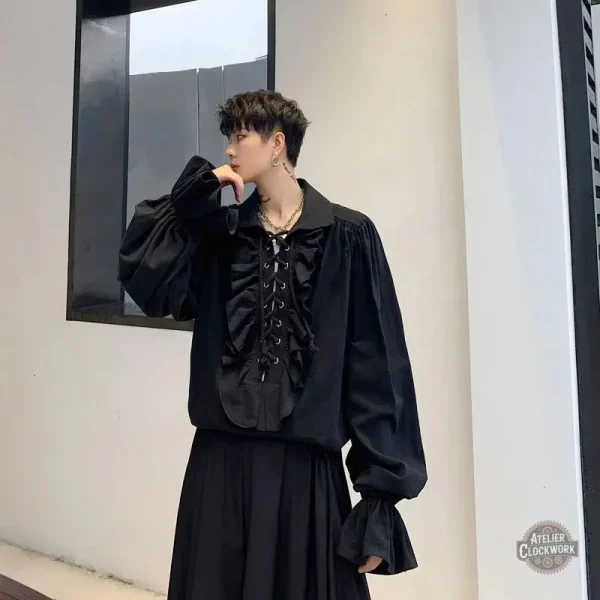 blouse-belle-epoque-1 Blouse Belle Epoque Steampunk Femme