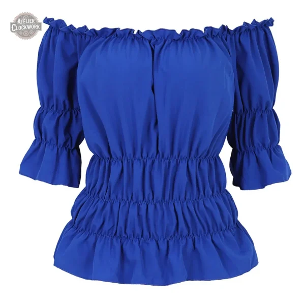 Blouse tendance, style steampunk pour femmes
