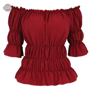 Blouse Mary Beale au style vintage et futuriste