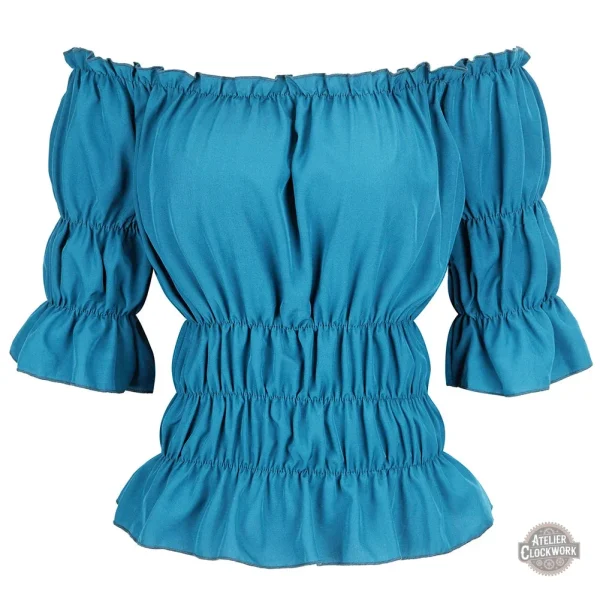 Blouse élégante avec design épaules dénudées