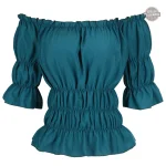 Blouse avec épaules dénudées, look unique