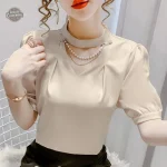 Mode steampunk : blouse jaune femme au design rétro
