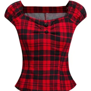 Blouse Tartan Femme - Mary Anning