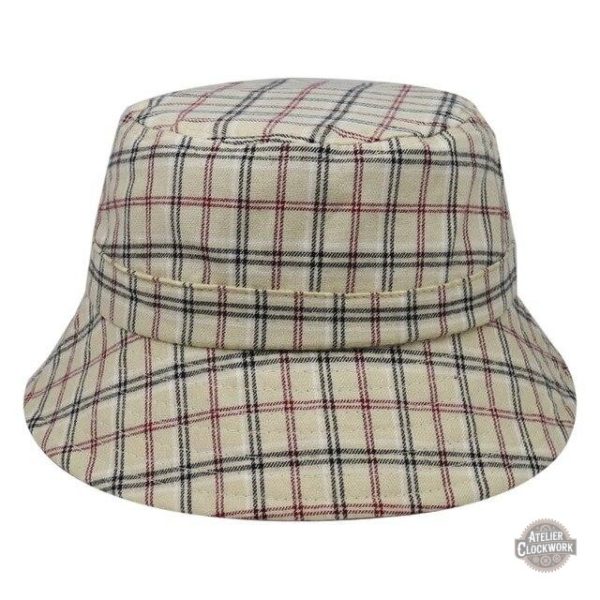 Haut de forme steampunk en tartan élégant