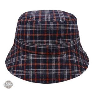 Chapeau steampunk avec motif tartan distinctif