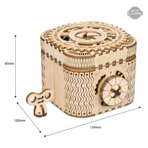 Décoration Steampunk : boîte à trésors personnalisable