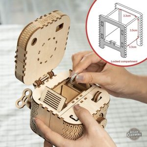 Boîte à trésors au style Steampunk pour décoration