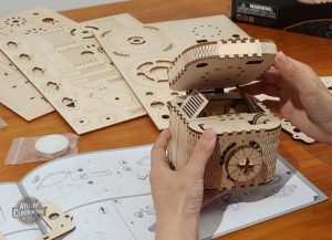 Accessoire décoratif Steampunk : boîte à trésors