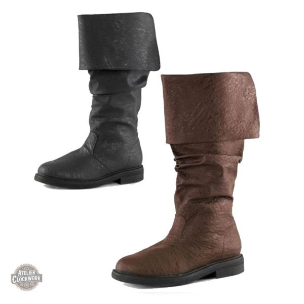 Bottes Cosplay marron pour un look steampunk unique