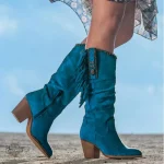 Bottes à pampilles pour un esprit western élégant