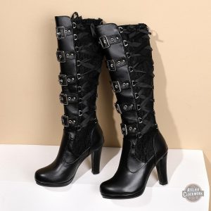 Bottes gothiques Underworld pour un look unique