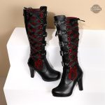 Bottes élégantes inspirées du style steampunk