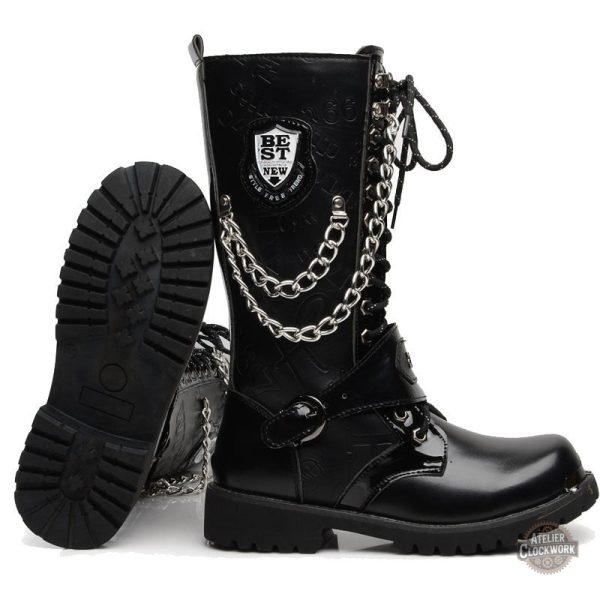 Bottines steampunk pour une allure dandy
