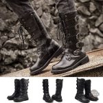 Bottes Steampunk pour hommes au style rétro