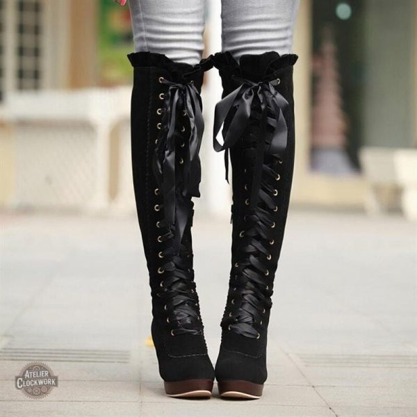Bottes femme au charme vintage et moderne