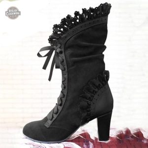 Botte Irène Adler au style rétro futuriste