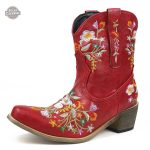 Bottines femme au design vintage et chic