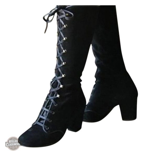 bottines-victoriennes-lacets-1 Bottines Victoriennes femme - Mary Shelley