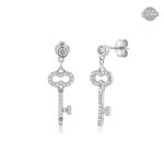 Boucles Steampunk Clés Vintage pour femme