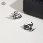 Bijoux Ailes d' Argent au style rétro-futuriste