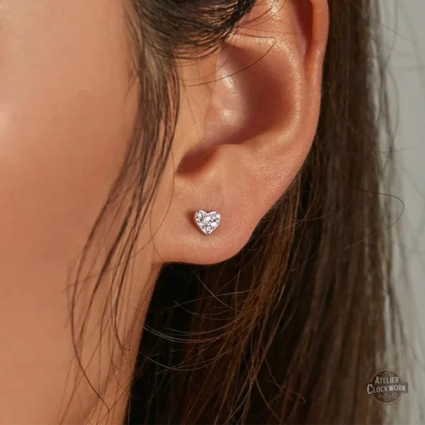 Bijoux Cœur argent 925 pour un look féminin