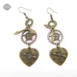 Boucles d'oreilles originales, inspiration steampunk