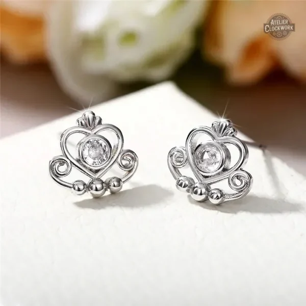 Accessoire féminin steampunk en argent