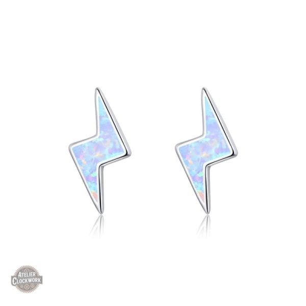 boucle-d-oreille-eclair-argent-steampunk-store-1 Boucles Éclairs d' Argent pour un style steampunk