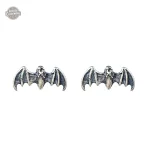 Boucles d'oreilles chauve-souris steampunk simples