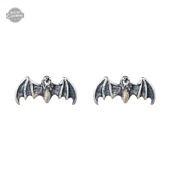 boucle-doreille-chauve-souris-steampunk-store-1 Boucles d'oreilles chauve-souris steampunk simples