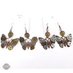Papillons mécaniques en bijou Steampunk pour femme
