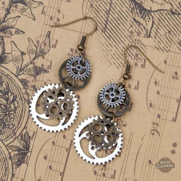 Accessoire pendante steampunk, mélange de passé et futur