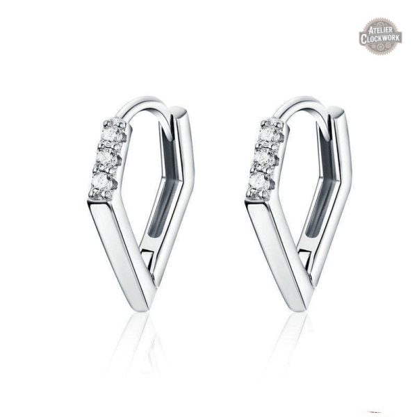 boucles-doreilles-grand-v-steampunk-1 Boucles Steampunk en argent, design triangle