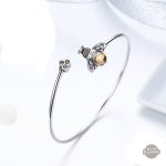 Bracelet unique en argent, style Steampunk élégant