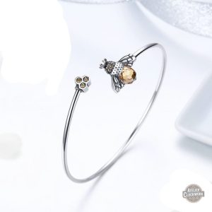 Bracelet unique en argent, style Steampunk élégant