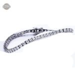 Bracelet Steampunk en chaîne d'Argent