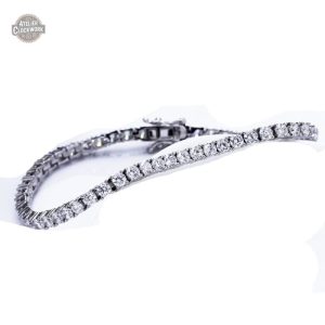 Bracelet Steampunk en chaîne d'Argent