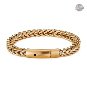 Bracelet Homme Acier Steampunk élégant et audacieux