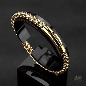 Bracelet Acier Steampunk pour une touche d'élégance masculine