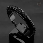 Accessoire Steampunk pour homme, bracelet en acier stylé