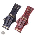 Élégant bracelet en cuir pour homme au style audacieux