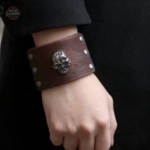 Bracelet tendance steampunk pour homme