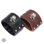 Bijou homme steampunk cuir avec design unique